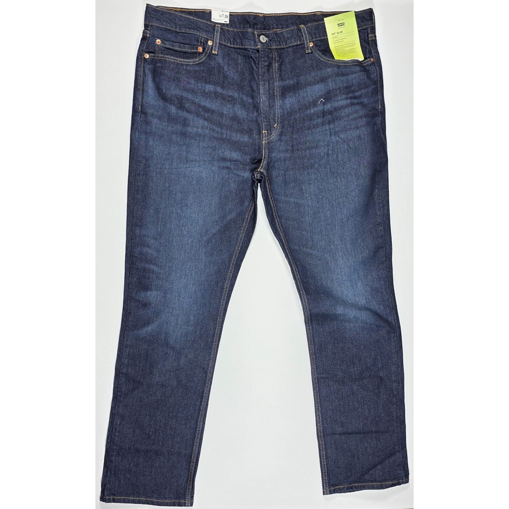 Levis 511โ Slim Fit Stretch Jeans Men's 42x32 Dark Indigo Blue NEW